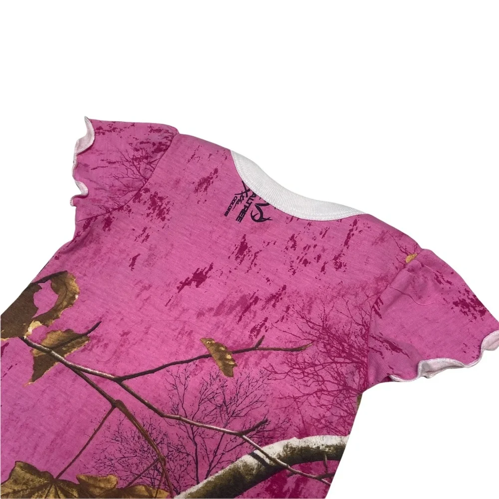 Pink Realtree Girls Onesie